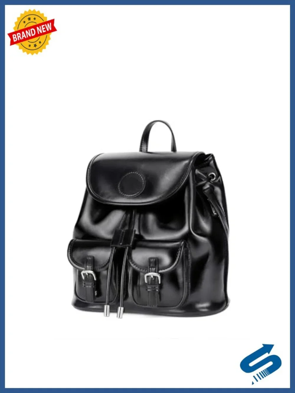 Women's Mini Leather Backpack Purse Quilted Vegan Leather Travel Handbag